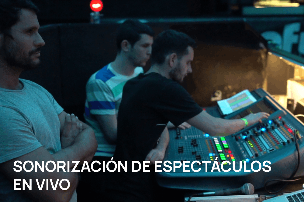 Certificación de Sonorización de Espectáculos en vivo. Escuela Microfusa